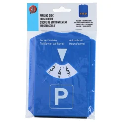 Parkscheibe blau 15 x 12 cm