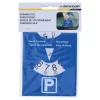 Parkscheibe 15 x 11 cm blau
