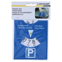 Parkscheibe 15 x 11 cm blau
