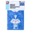 Parkscheibe 12 x 19 cm blau