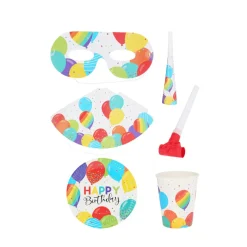 Party Set Ballon 36-teilig bunt