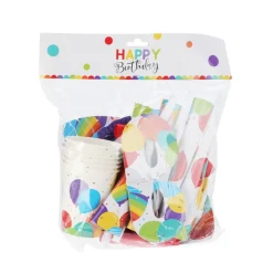 Party Set Ballon 36-teilig bunt