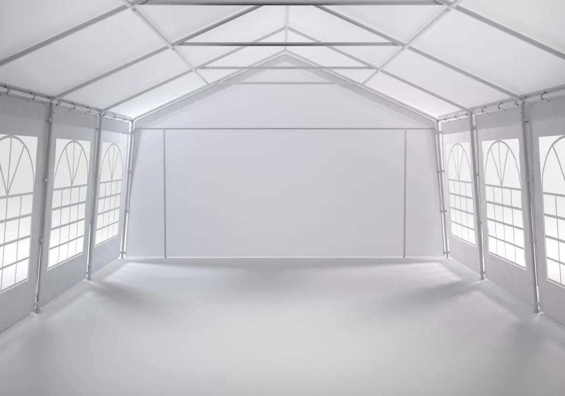 Partyzelt RIVEN 12 x 6 m weiss