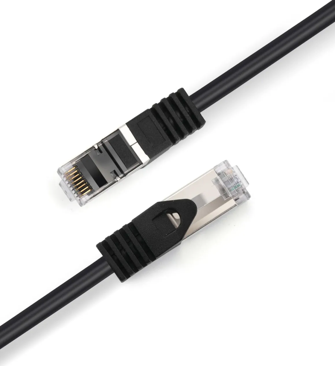 Patchkabel Cat6A schwarz 2 m