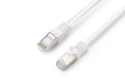 Patchkabel Cat6A weiss 1 m
