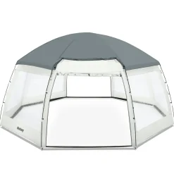 Pavillon für Pools rund 600 x 295 cm