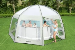 Pavillon für Pools rund 600 x 295 cm
