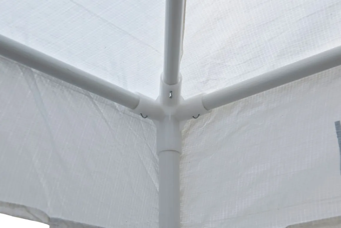 Pavillon JARA 3 x 3 m weiss 4er Set