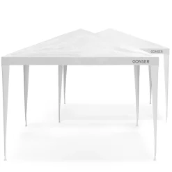 Pavillon JARA 3 x 3 m weiss 2er Set