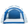 Pavillon LED KAYLA 3.5 x 3.5 m transparent/blau