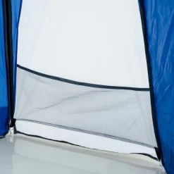 Pavillon LED KAYLA 3.5 x 3.5 m transparent/blau