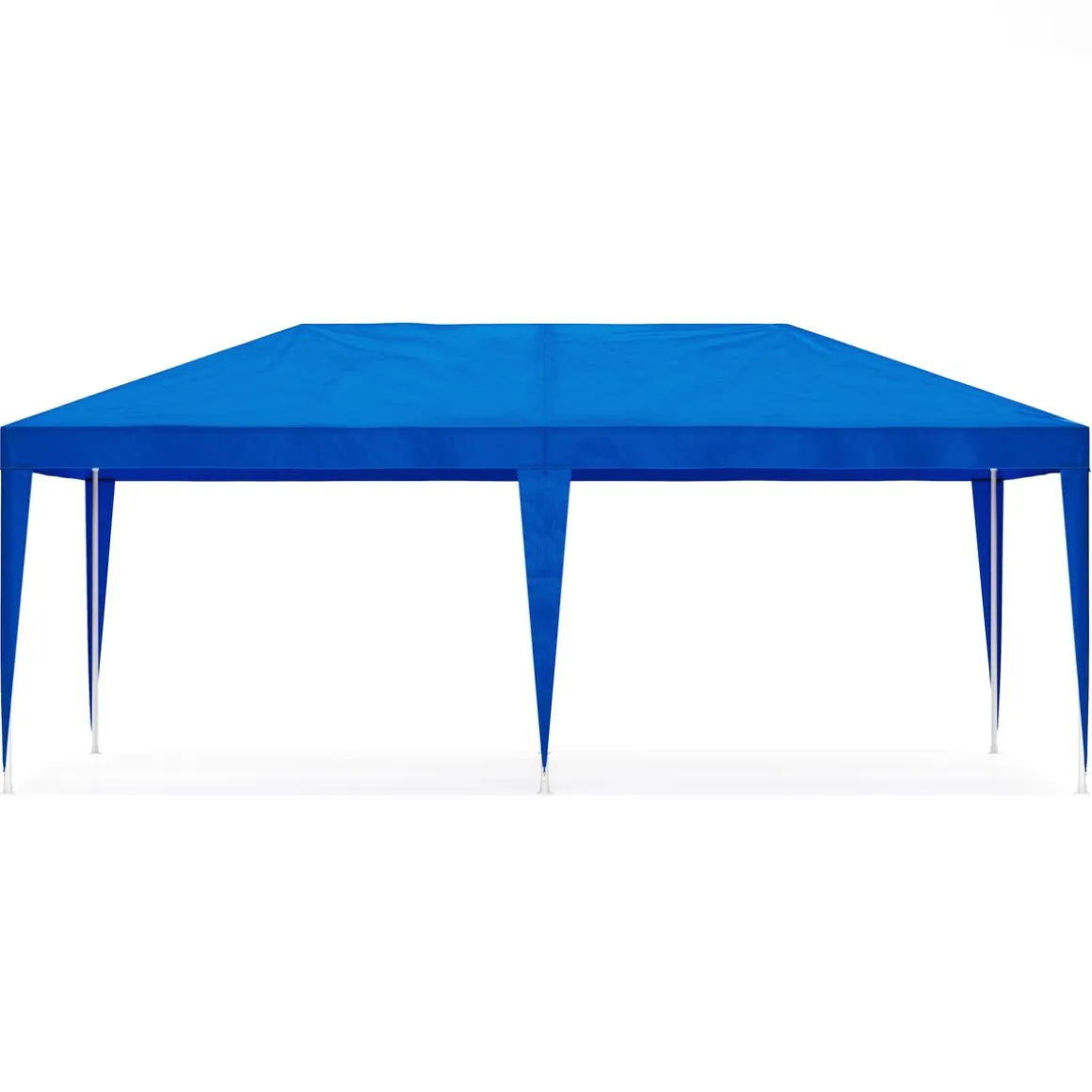 Pavillon LINU 6 x 3 m blau inkl. 6 Seitenwände