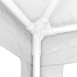 Pavillon LINU 6 x 3 m weiss inkl. 6 Seitenwände
