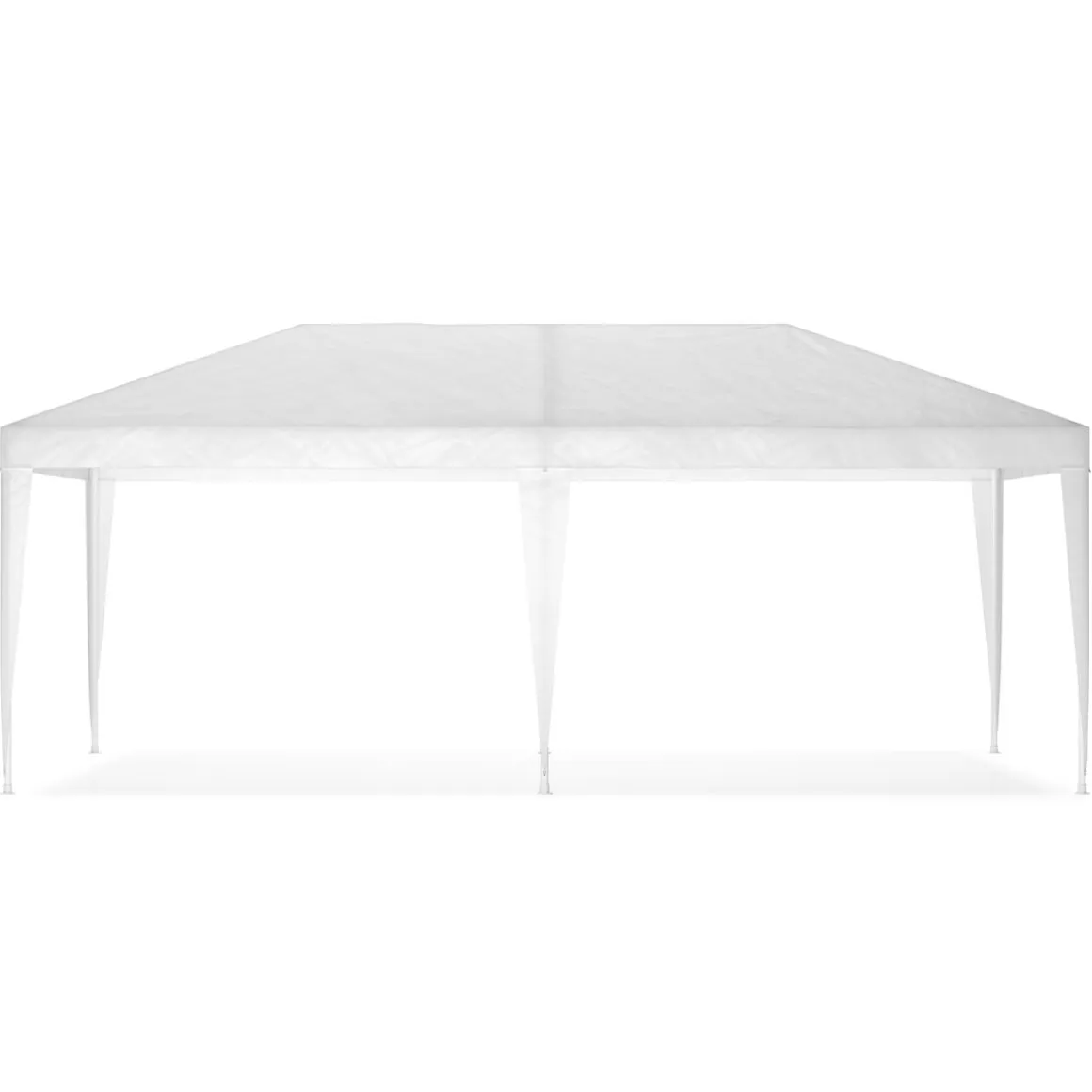 Pavillon LINU 6 x 3 m weiss inkl. 6 Seitenwände
