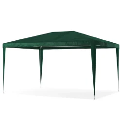 Pavillon NELLE 4 x 3 m grün inkl. 4 Seitenwände