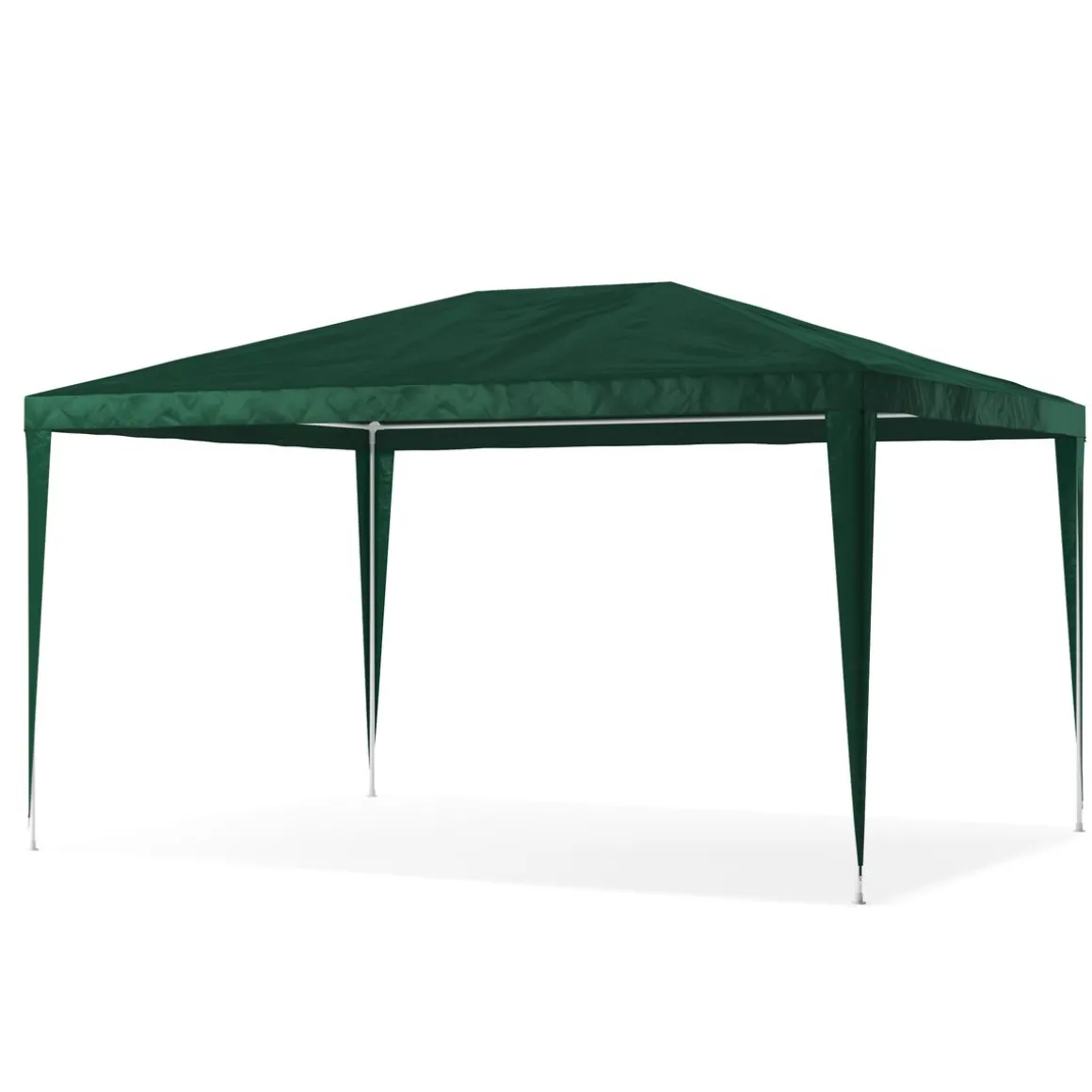 Pavillon NELLE 4 x 3 m grün inkl. 4 Seitenwände