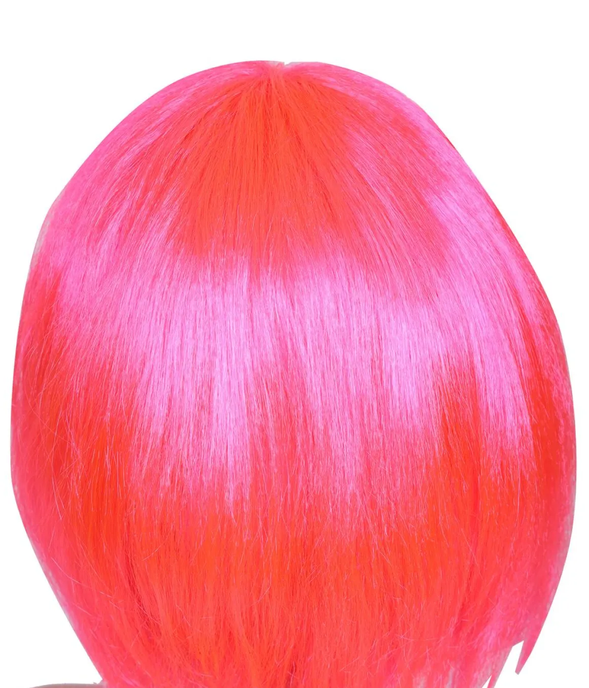 Perücke Pagenschnitt pink