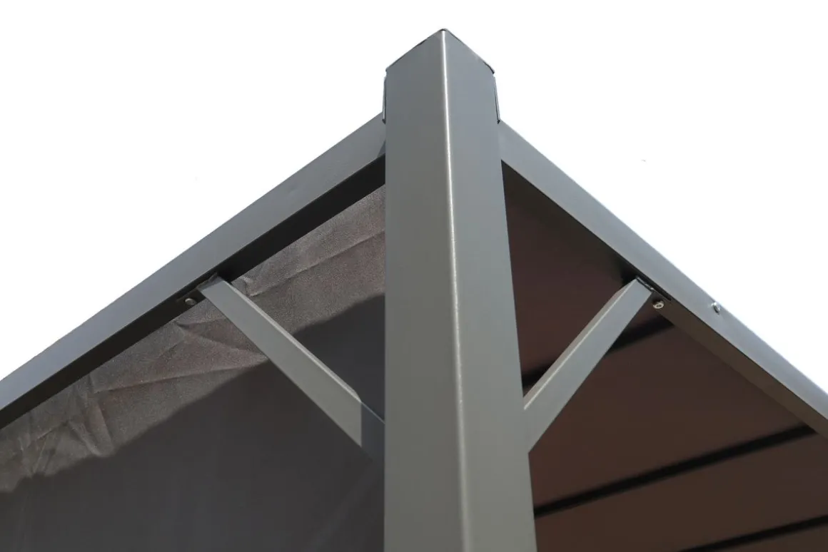 Pergola SALVA 2.9 x 2.9 m anthrazit