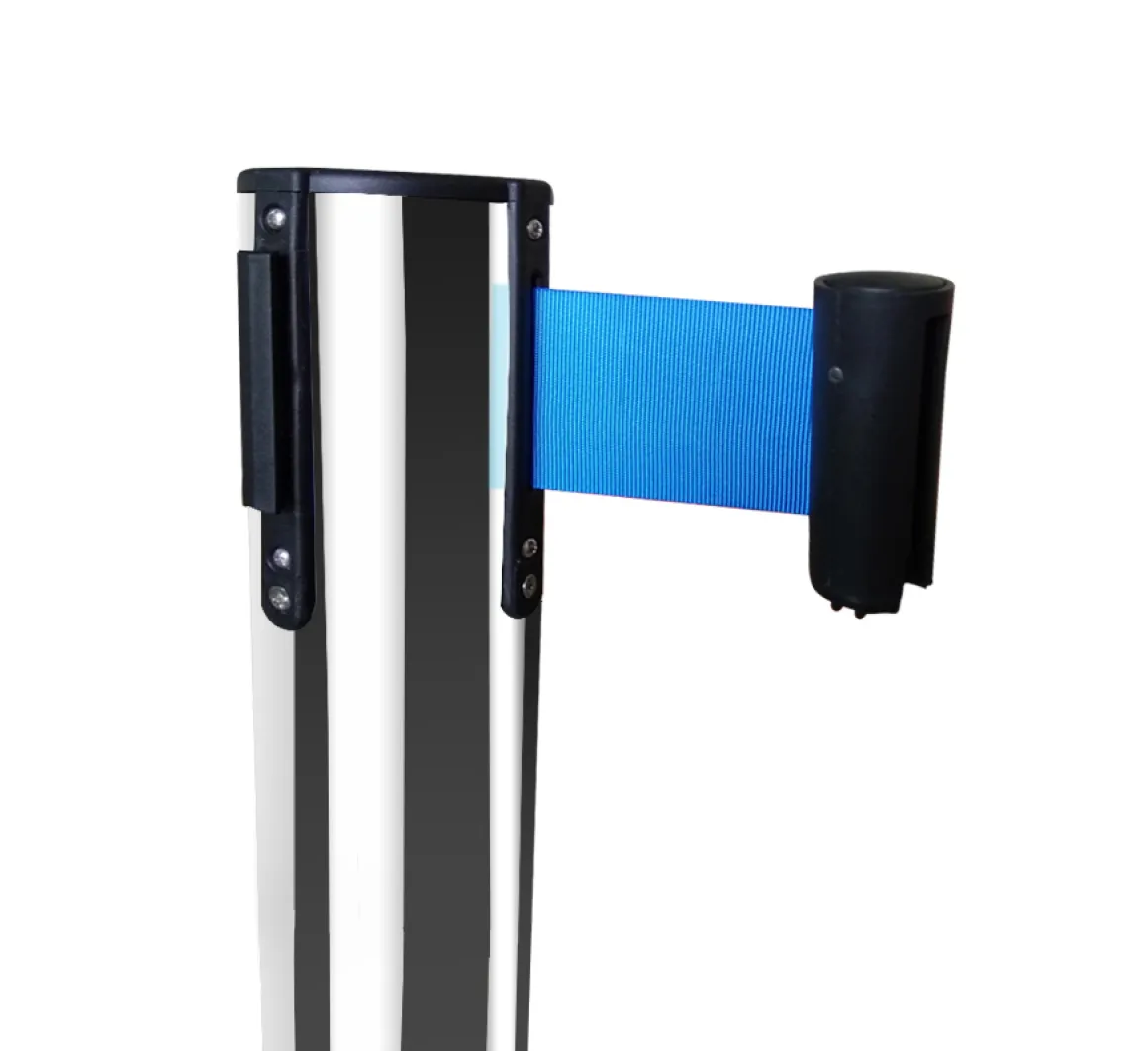 Personenleitsystem blau