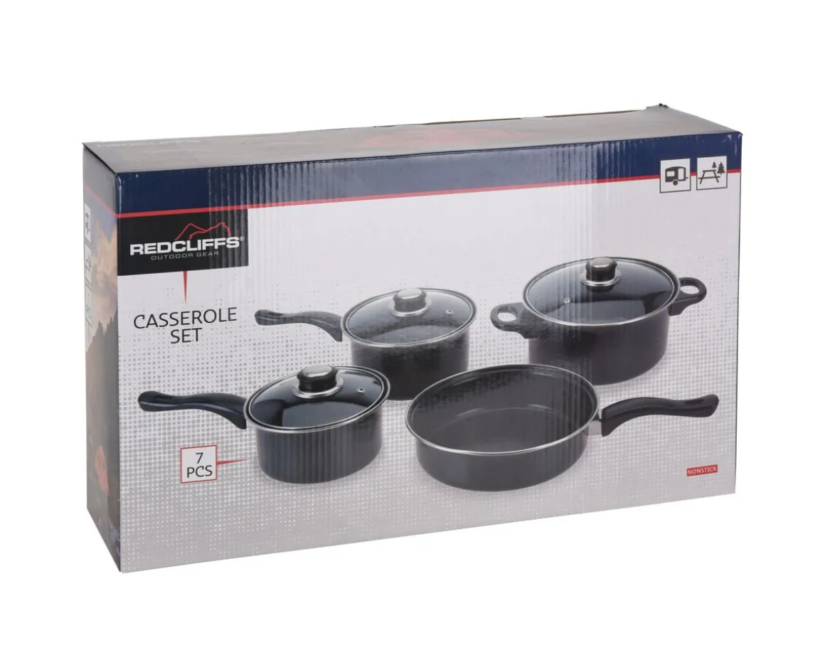Pfannenset Camping 4-teilig