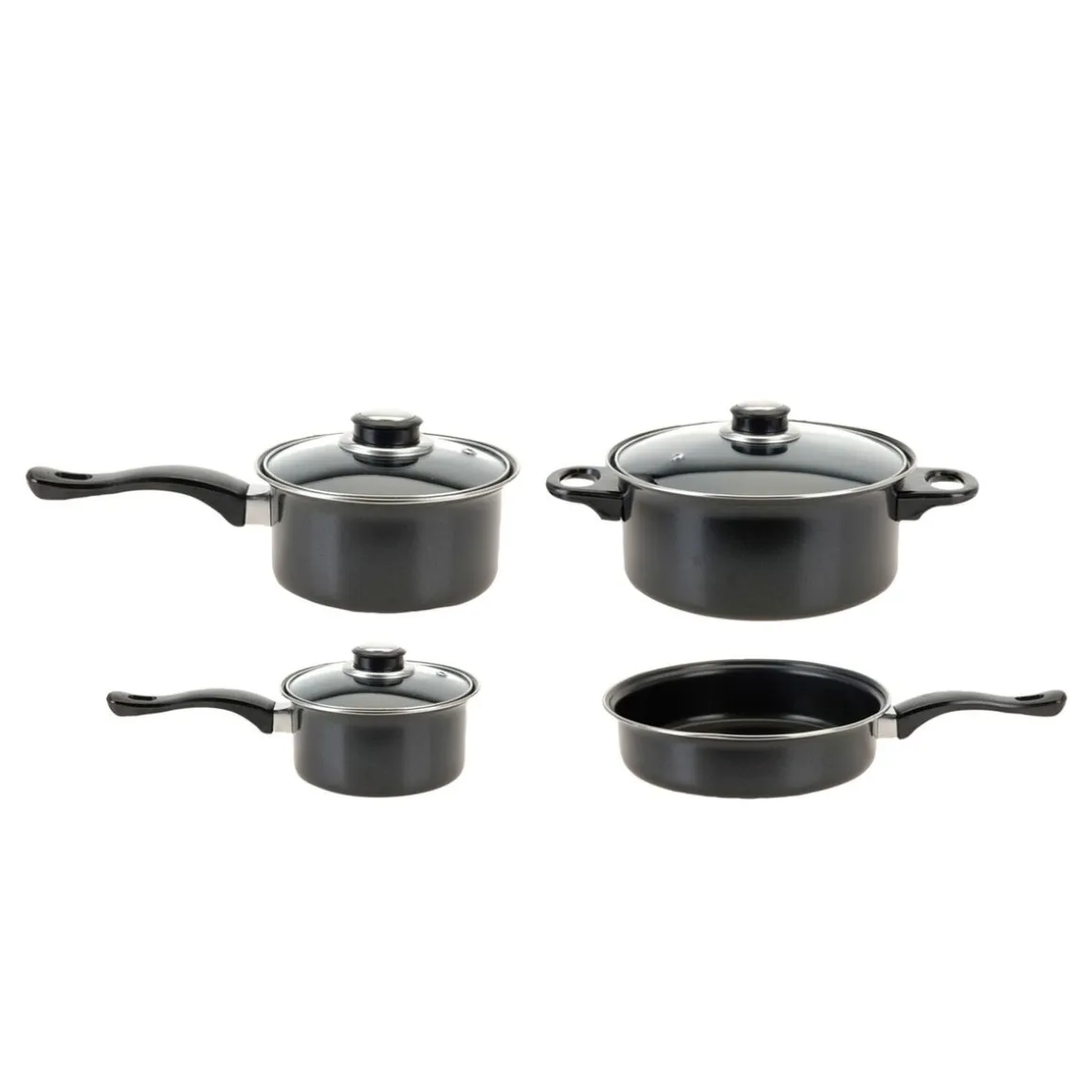 Pfannenset Camping 4-teilig
