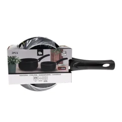 Pfannen Set 2-teilig schwarz
