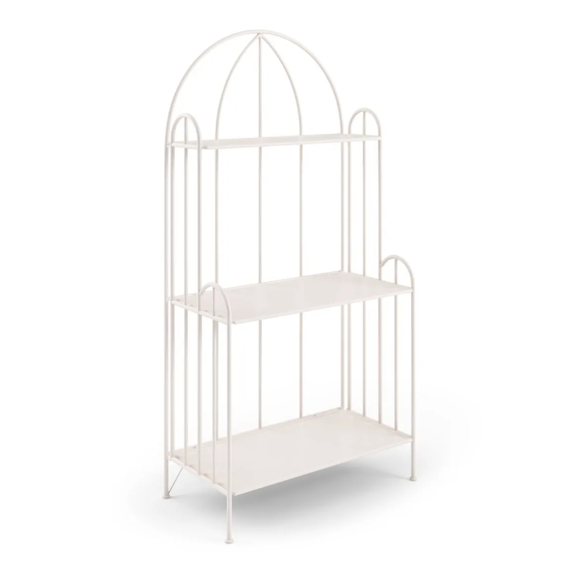 Pflanzenregal Vintage AURELLE weiss