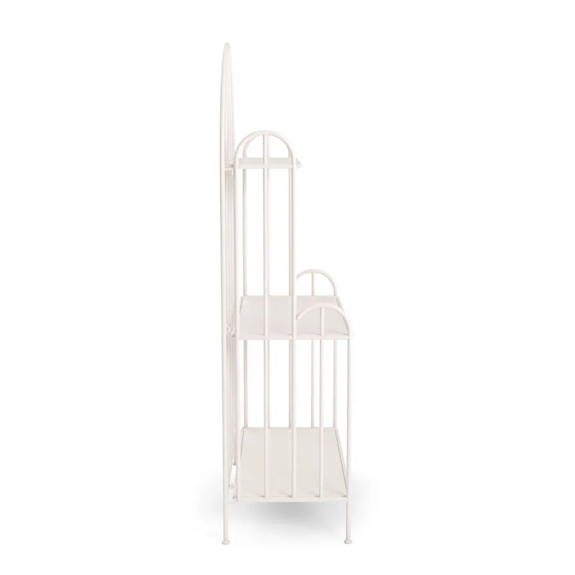 Pflanzenregal Vintage AURELLE weiss