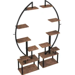 Pflanzenregal Vintage BONITA mit Licht 55 x 166 cm 2er Set