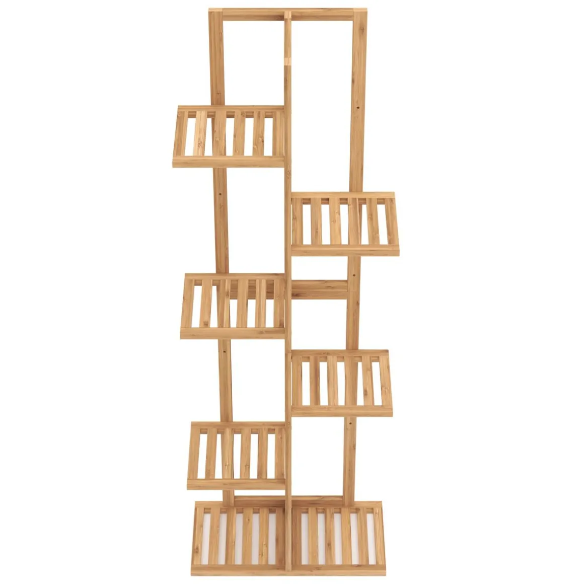 Pflanzenständer Bambus 40 x 20 x 122 cm