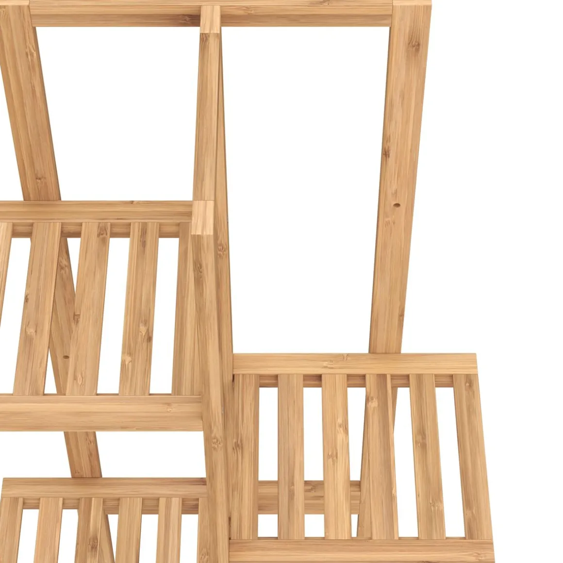 Pflanzenständer Bambus 40 x 20 x 122 cm