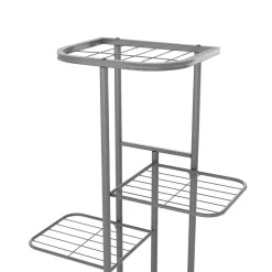 Pflanzenständer 126 x 43 x 22 cm grau