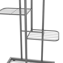 Pflanzenständer 126 x 43 x 22 cm grau