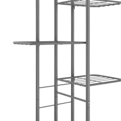 Pflanzenständer 126 x 43 x 22 cm grau