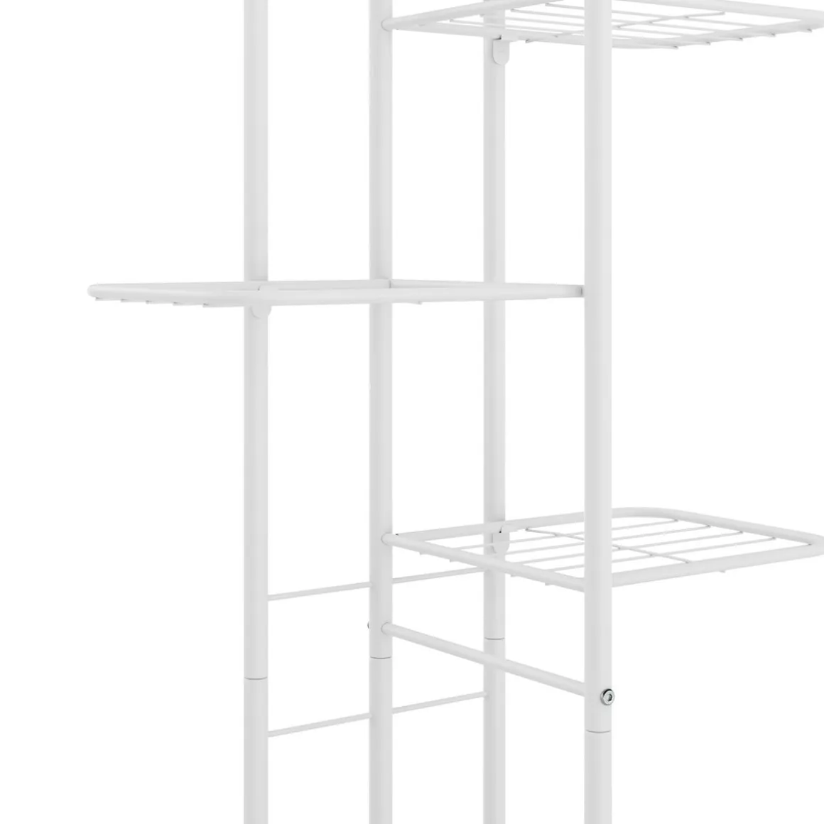 Pflanzenständer 126 x 43 x 22 cm weiss