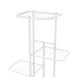 Pflanzenständer 126 x 43 x 22 cm weiss