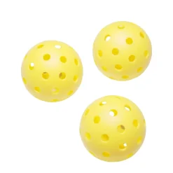Pickleball Ball 3er Set 8 cm gelb