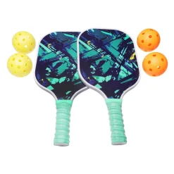 Pickleball Spielset 7-teilig blau/türkis