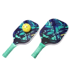 Pickleball Spielset 7-teilig blau/türkis