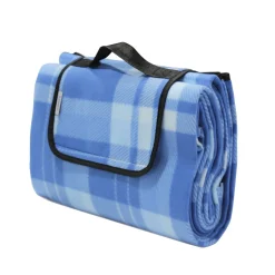 Picknickdecke 200 x 195 cm blau
