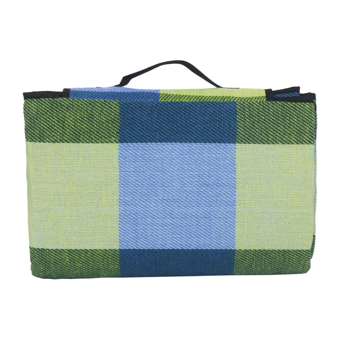 Picknickdecke 200 x 150 cm grün/blau