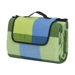 Picknickdecke 200 x 150 cm grün/blau
