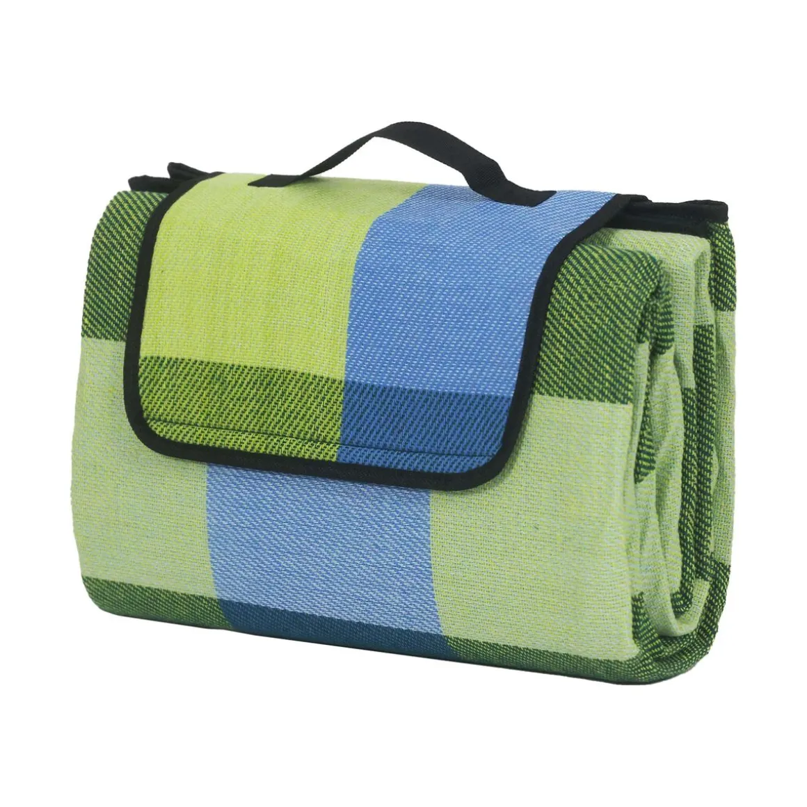 Picknickdecke 200 x 150 cm grün/blau
