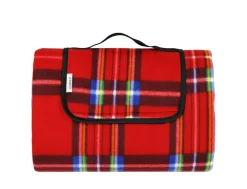 Picknickdecke 200 x 145 cm rot