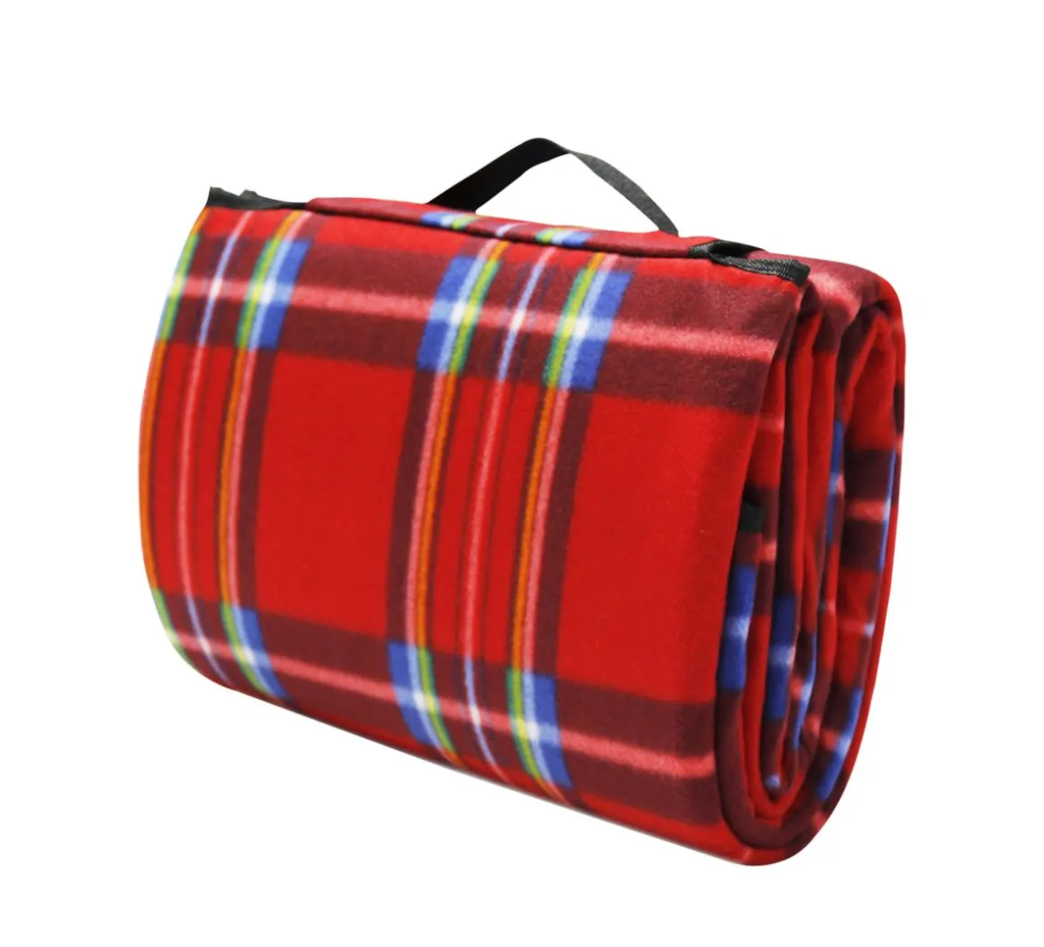 Picknickdecke 200 x 145 cm rot