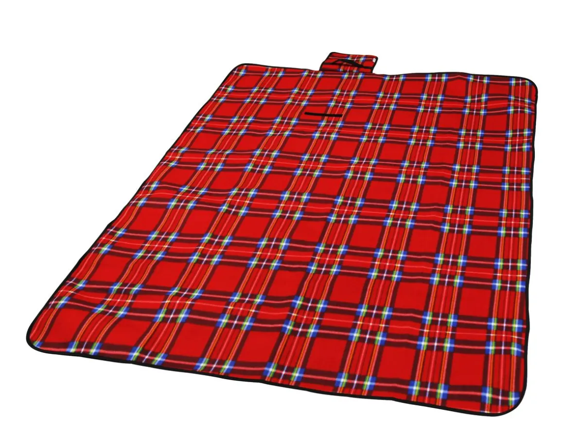 Picknickdecke 200 x 145 cm rot