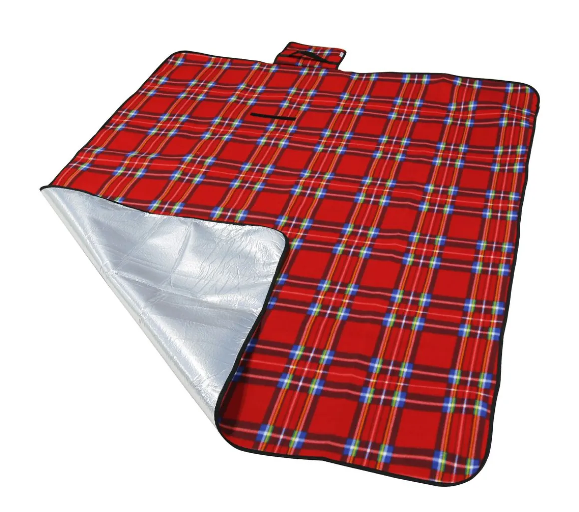Picknickdecke 200 x 145 cm rot