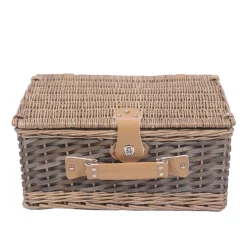 Picknickkorb Set für 4 Personen 40 x 28 x 19 cm