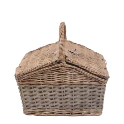 Picknickkorb Set für 4 Personen 36 x 28 x 28 cm