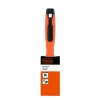 Pinsel flach 5 cm orange/schwarz